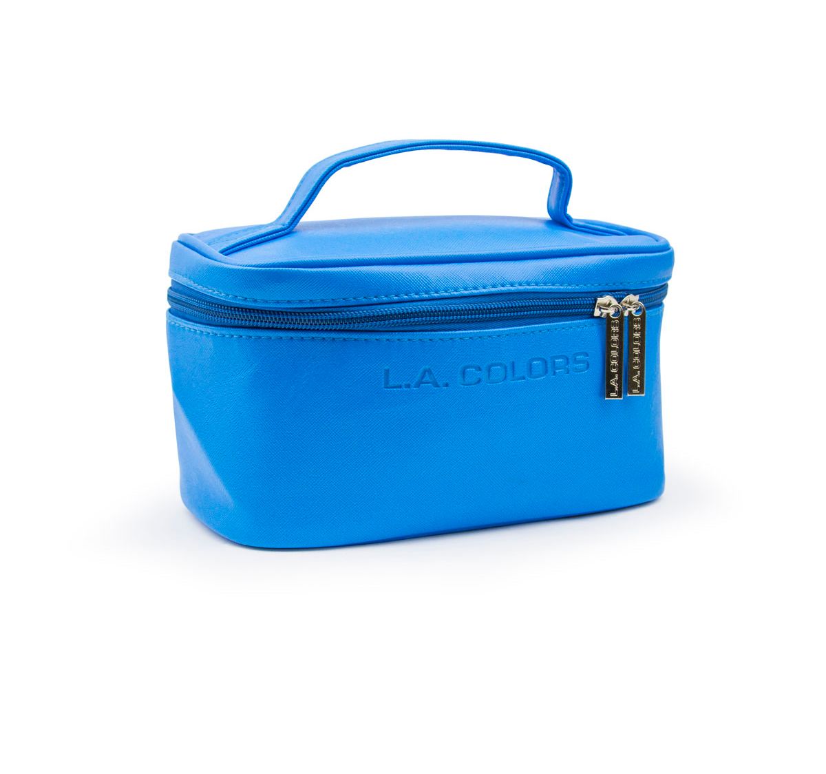 Blue deals makeup bag